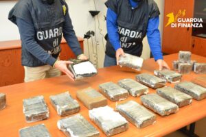 Da Pescara a Roma, 20 chili di cocaina in pacchi postali bloccati dalla Guardia di finanza