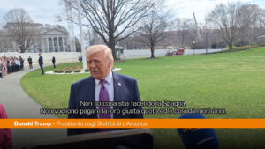 Trump “Il popolo spagnolo è fantastico, la leadership no”