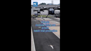 Cina, al via la produzione sperimentale di un’auto volante modulare