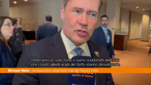 Onu, Waltz “Unità Paesi del Golfo contro attacchi Iran”