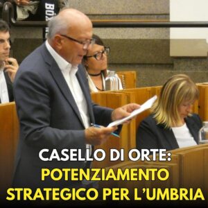 Il consigliere regionale umbro Melasecche chiede il potenziamento del casello di Orte, la Regione Lazio resta a guardare