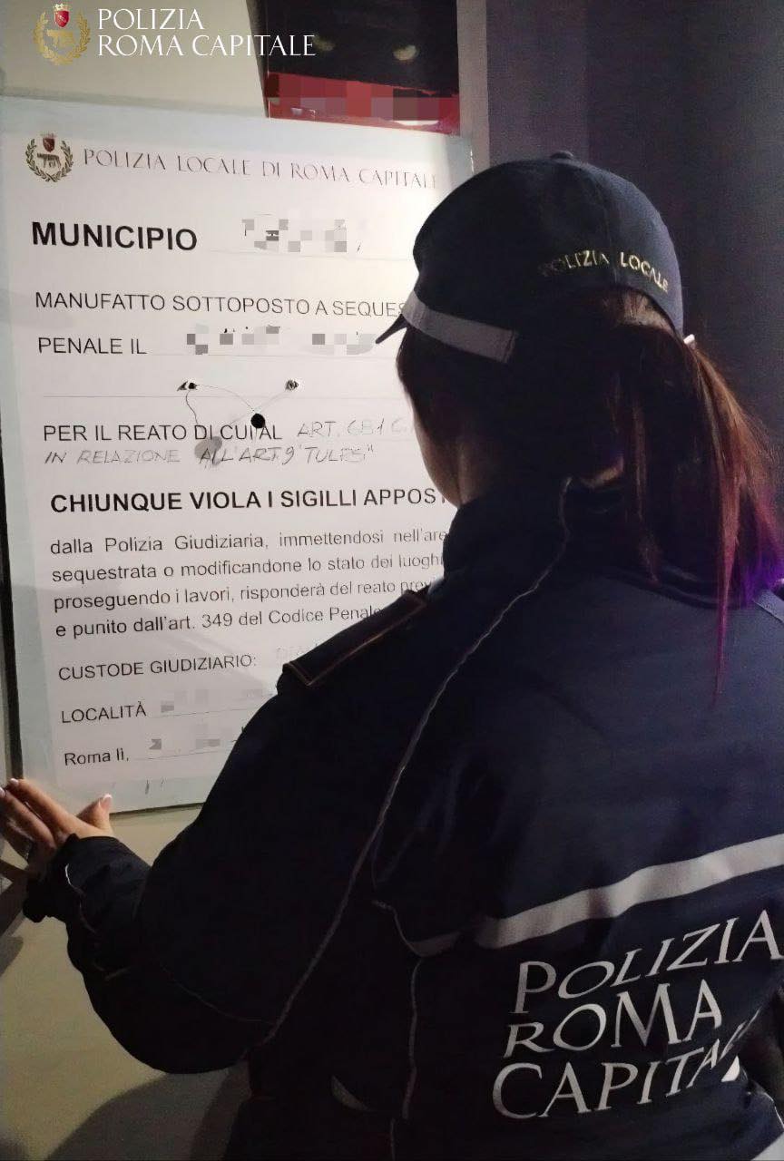 Roma – Sequestrato locale in zona Tuscolana: all’interno rilevato grave sovraffollamento e carenti misure di sicurezza