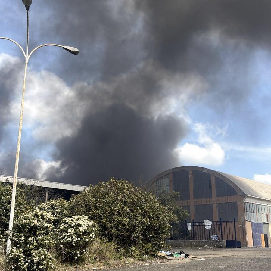 Bagnoregio – Incendio nello stabilimento ex Alta Altene: residenti invitati a chiudere le finestre