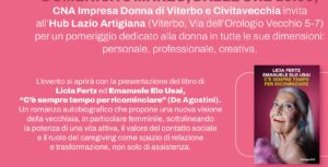 Viterbo – L’influencer Licia Fertz festeggia l’8 marzo con le imprenditrici e il suo ultimo libro