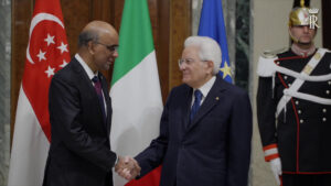 Mattarella ha ricevuto il Presidente di Singapore Tharman Shanmugaratnam