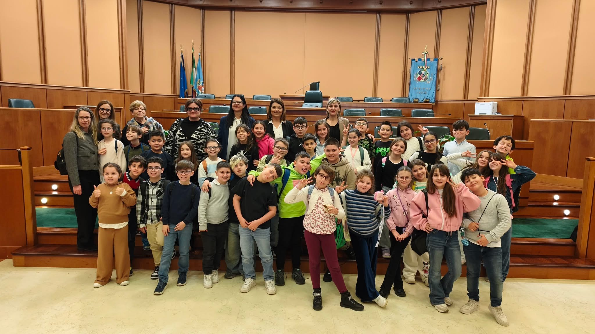 Lazio: Mari, in Consiglio ospiti alunni scuola primaria Civitavecchia