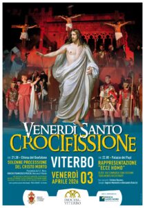 A Viterbo la Processione del Cristo morto sfila per le vie del centro storico