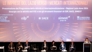 Presentato il Piano di Internazionalizzazione 2026, obiettivo: rafforzare la presenza delle imprese del Lazio sui mercati internazionali