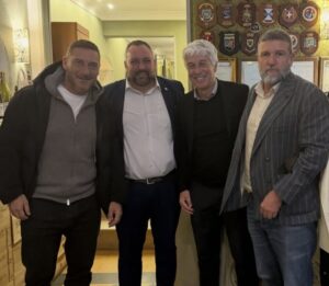 Roma – Ritorno di Totti a Trigoria sempre più vicino: ieri cena con Gasp (FOTO)