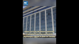 Cina: cittadini evacuati dall’Iran arrivano in Azerbaigian