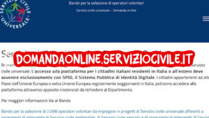 Vuoi diventare operatore volontario? Ecco il bando!