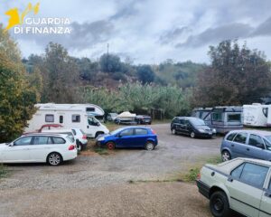 Viterbo – Area camper nel mirino dei controlli: scoperti abusi edilizi e irregolarità fiscali