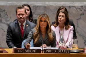 Melania Trump prima First Lady Usa a presiedere riunione Consiglio Sicurezza Onu