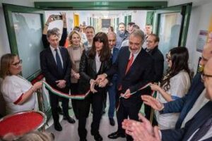 Rocca ha inaugurato l’unità di geriatria del Policlinico Tor Vergata