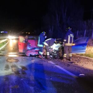 Montefiascone – Spaventoso frontale sulla Cassia Nord nella serata di sabato