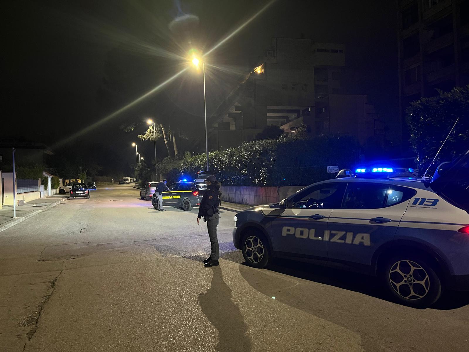 Controllo straordinario del territorio interforze a Frosinone, 130 persone identificate e 80 veicoli controllati