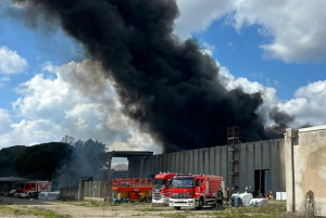 Diossina alle stelle dopo il rogo di Bagnoregio: livelli fino a sette volte oltre i valori di riferimento