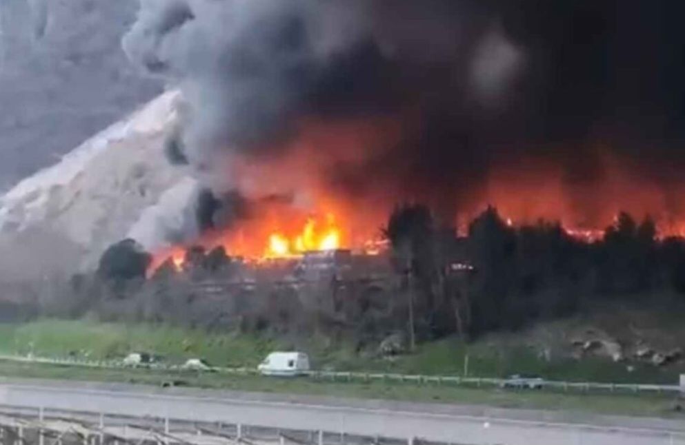 Devastante incendio in un allevamento nel Trentino, morti centinaia di bovini (VIDEO)