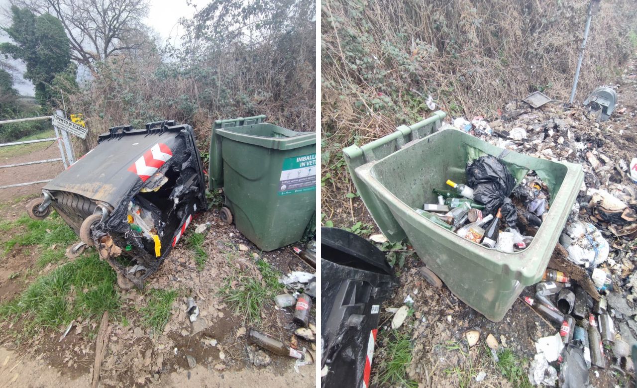 Viterbo – Altro incendio all’isola ecologica Mezzogrosso, cittadini esasperati: “Zero controlli, servono telecamere” (FOTO)