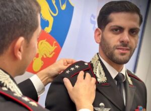 Il tenente orvietano Ludovico Ermini promosso capitano: nuovo traguardo per il comandante del Nucleo Operativo di Vibo Valentia