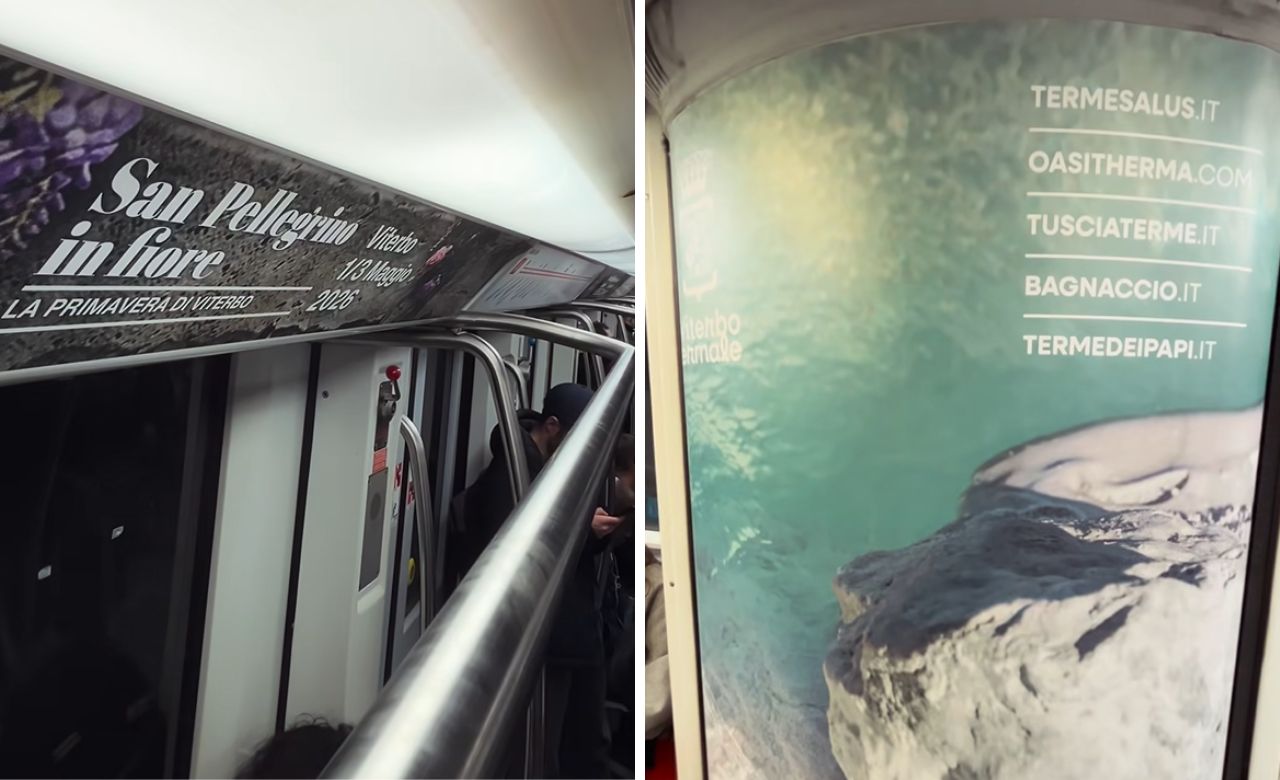 Prossima fermata: Viterbo. La Città dei Papi sbarca sulla Metro A di Roma con un treno “immersivo”