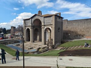 Viterbo – Chiesa delle Fortezze, lavori quasi terminati e taglio del nastro dietro l’angolo