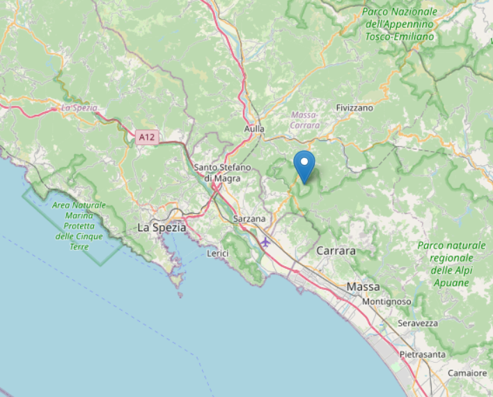Forte terremoto tra Toscana e Liguria, trema la terra anche a La Spezia