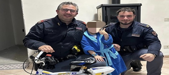 Venezia – Rubata la bicicletta a un bimbo di 4 anni: la Polizia la ritrova in poche ore