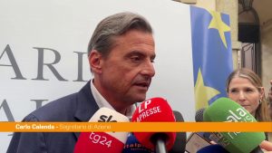Calenda “Clamoroso che solo ora si riconosca che Trump sia un pericolo”