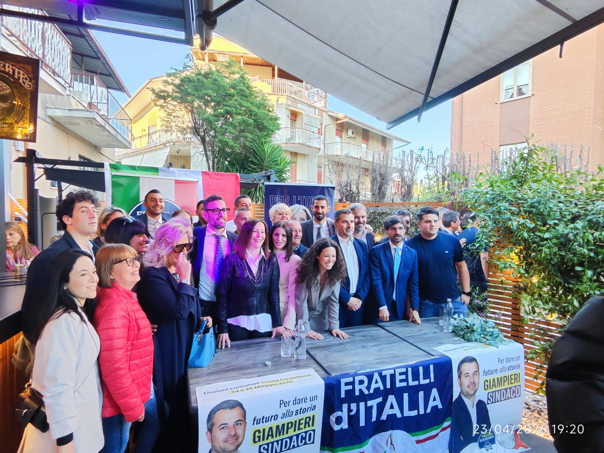 Amministrative Civita Castellana – Luca Giampieri presenta la sua squadra: “Pronti a vincere per la continuità”