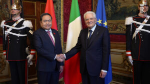 Mattarella riceve il presidente dell’Assemblea Nazionale del Vietnam