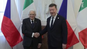 Mattarella incontra il presidente della Camera della Repubblica Ceca