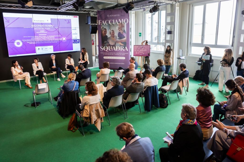 Tumore al seno, campagna Novartis “Facciamo squadra” contro il rischio di recidiva