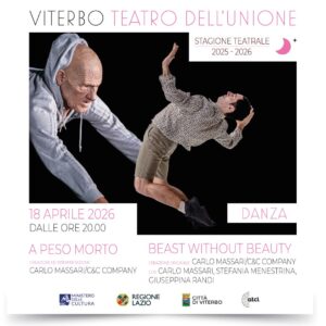 Beast Without Beauty, nuovo appuntamento con la Stagione di Danza al Teatro dell’Unione di Viterbo
