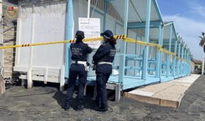 Ostia – Operazione di decoro urbano in stabilimento lungomare