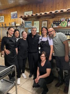 Civita Castellana – Pausa pranzo al Mignolò per l’attore Mark Ruffalo, in città per il film su Papa Giovanni Paolo II