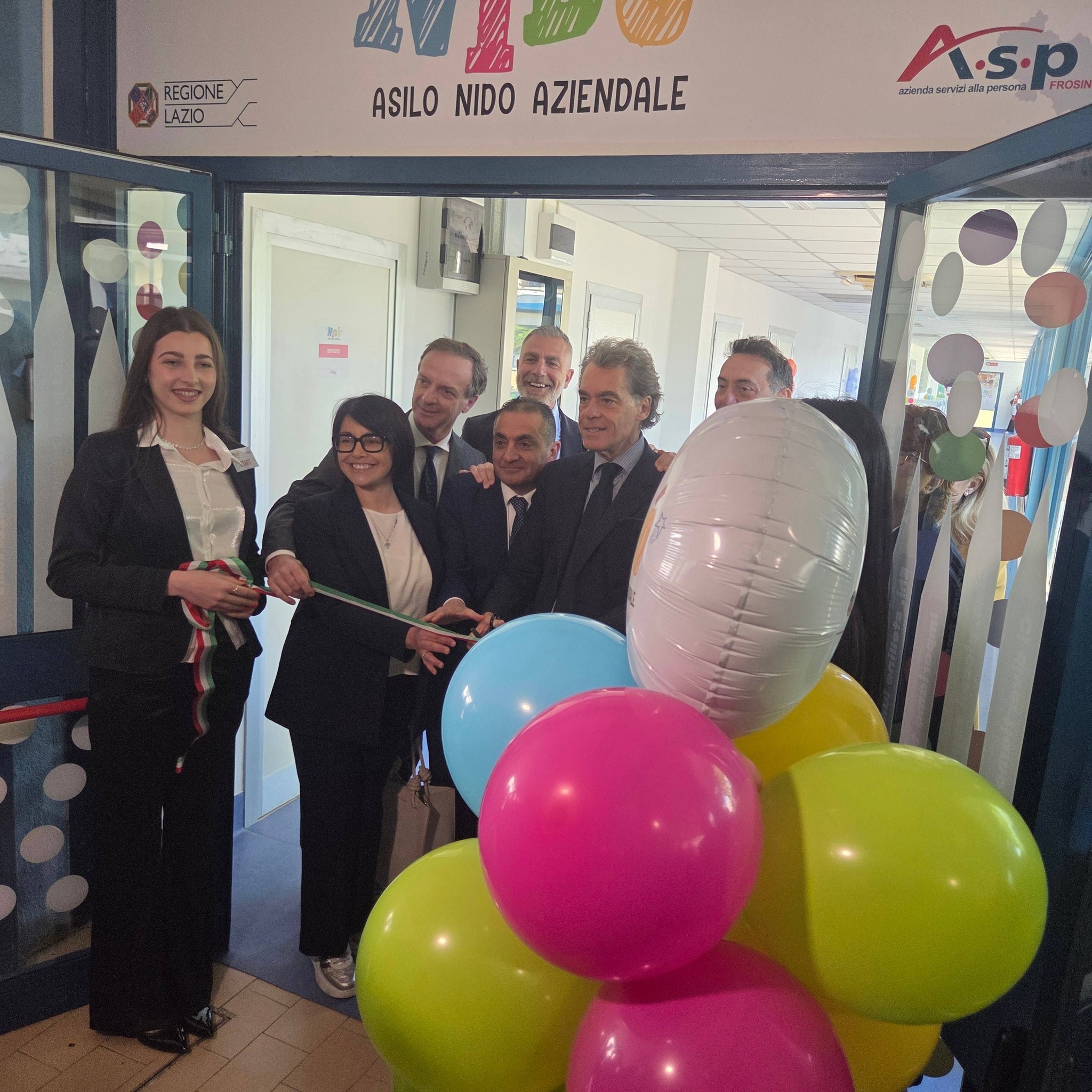 Sanità: inaugurato nido aziendale Asl Frosinone, servizi potenziati per famiglie