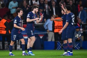 Douè e Kvaratskhelia stendono il Liverpool: il Psg vince 2-0