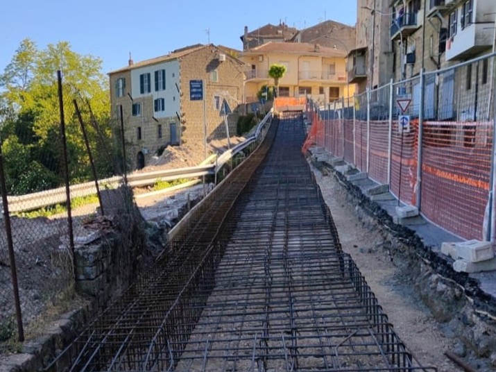 Cellere – Al via i lavori di messa in sicurezza sulla Sp 112 Gabella II Tronco