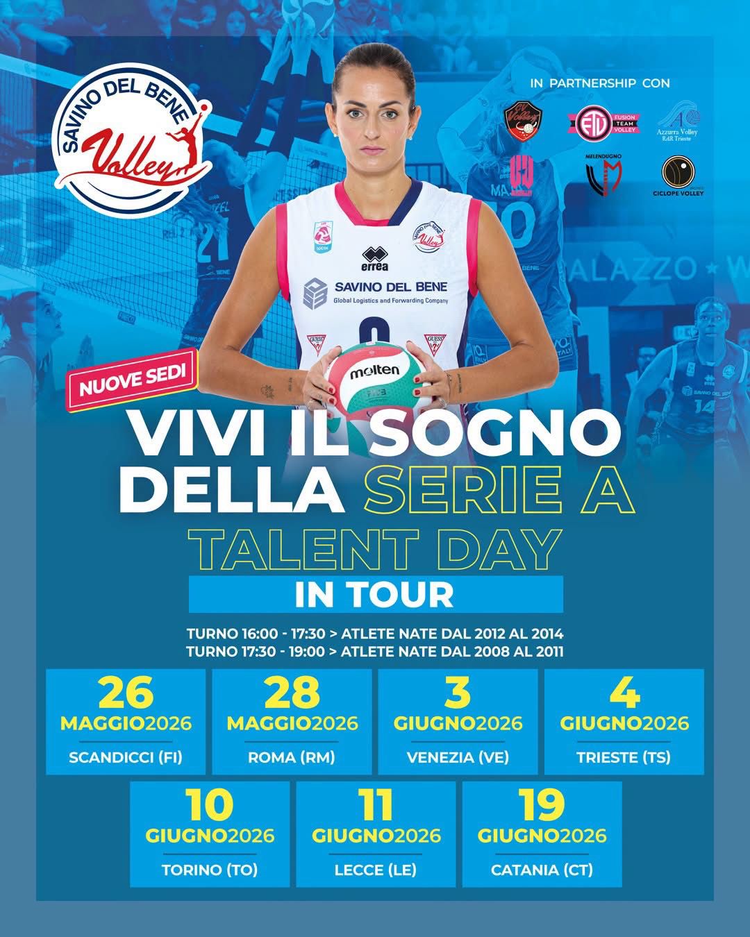 Civitavecchia Volley: al via la selezione verso l’alto livello con Scandicci