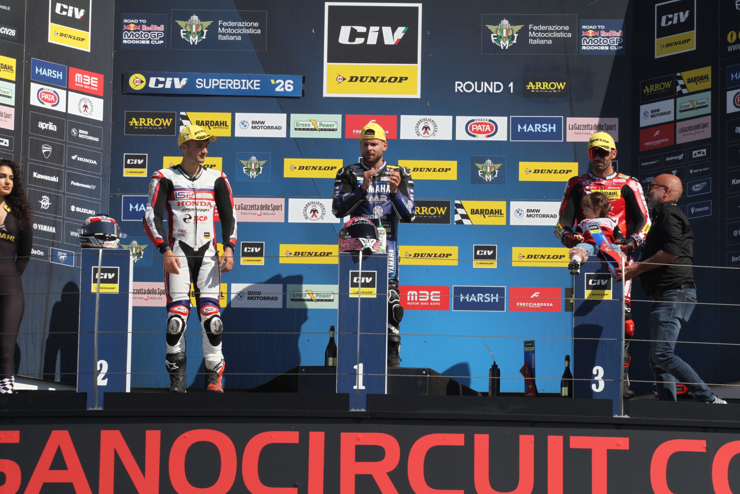 Moto – Finisce in polemica tra Ducati Honda e Yamaha la prima gara del Campionato Italiano Velocità