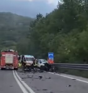 Balsorano – Incidente sulla superstrada del Liri, un morto e due feriti