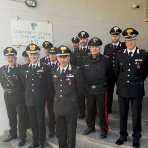 Il Generale dei Carabinieri Aldo Iacobelli in visita istituzionale nella Tuscia