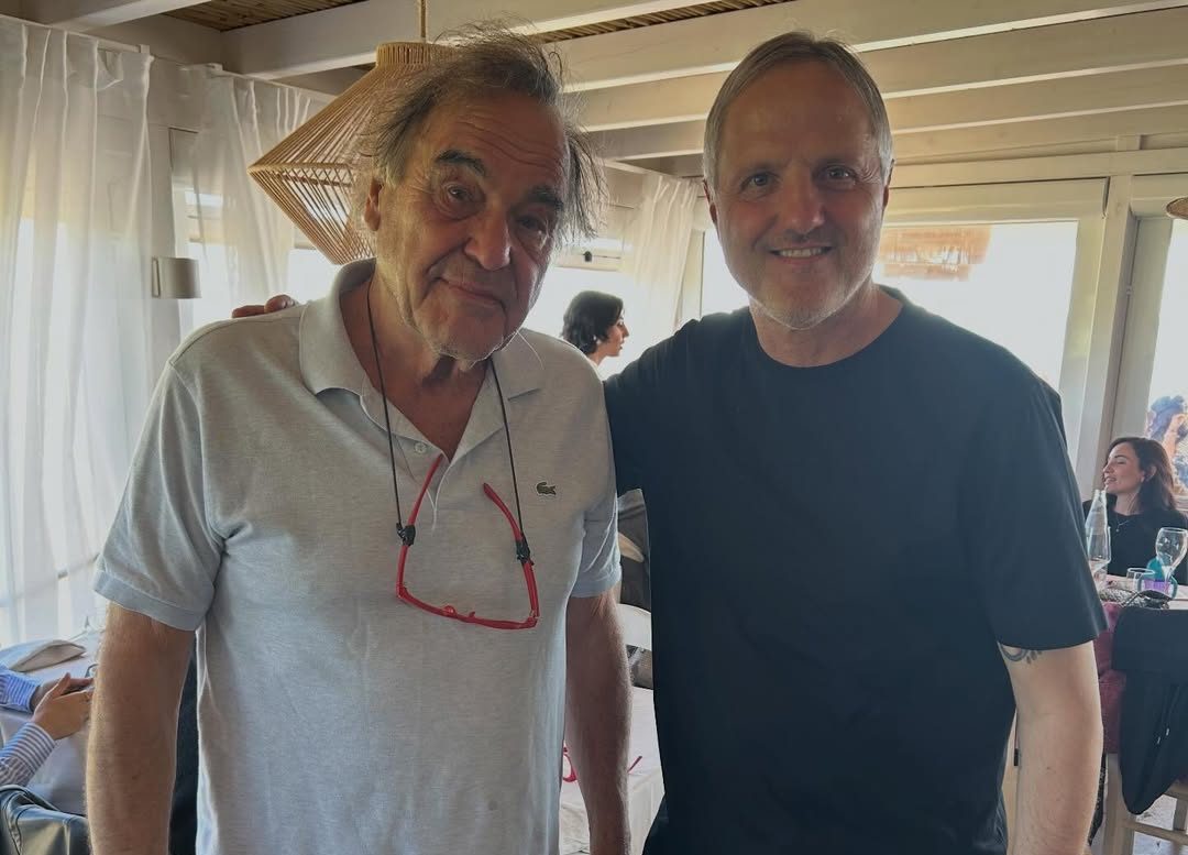Oliver Stone a Santa Severa: pranzo da Oscar all’Isola del Pescatore