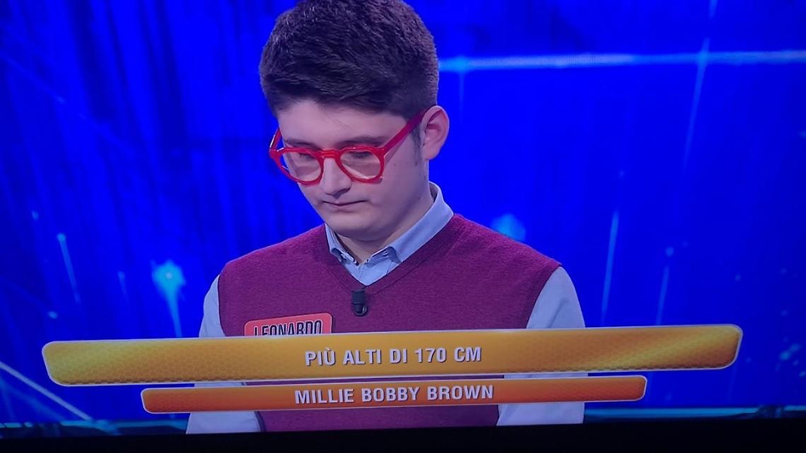 Da Tarquinia a Rai 1: il giovane Leonardo Tini protagonista al programma “L’Eredità”