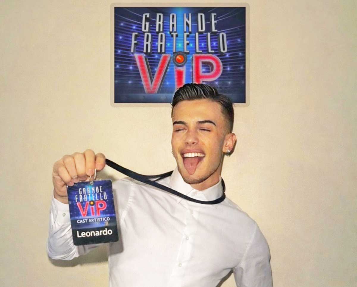Dal Festival di Sanremo al Grande Fratello Vip: il viterbese Leonardo Mordecchi nel corpo di ballo del programma di Ilary Blasi