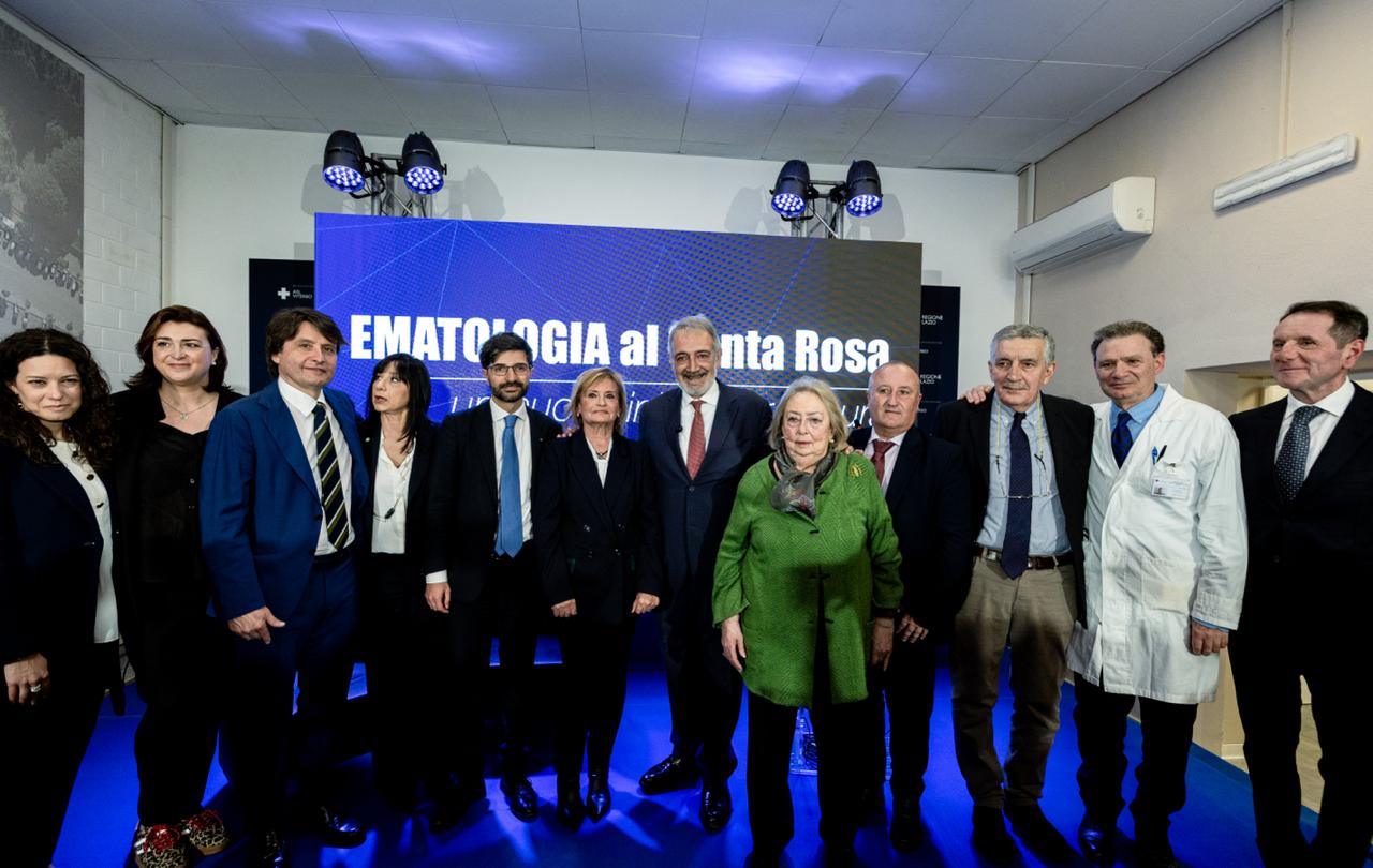 Viterbo – Inaugurato il nuovo reparto di ematologia al Santa Rosa. Rocca: «Ridurre i viaggi verso Roma per le cure» (FOTO)