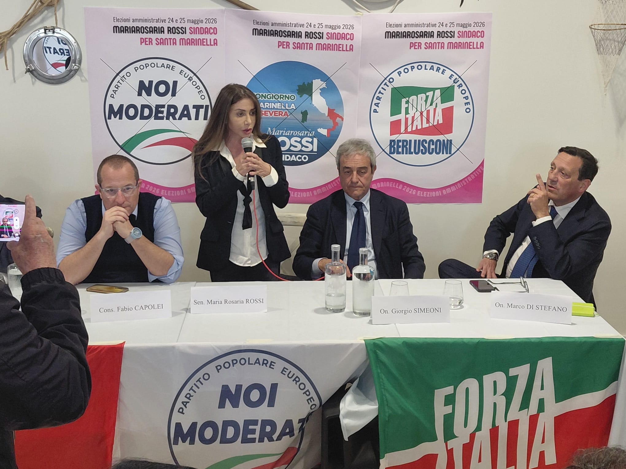 Elezioni Santa Marinella – La senatrice Rossi si presenta: “Per una città protagonista serve il coraggio di cambiare” (FOTO)