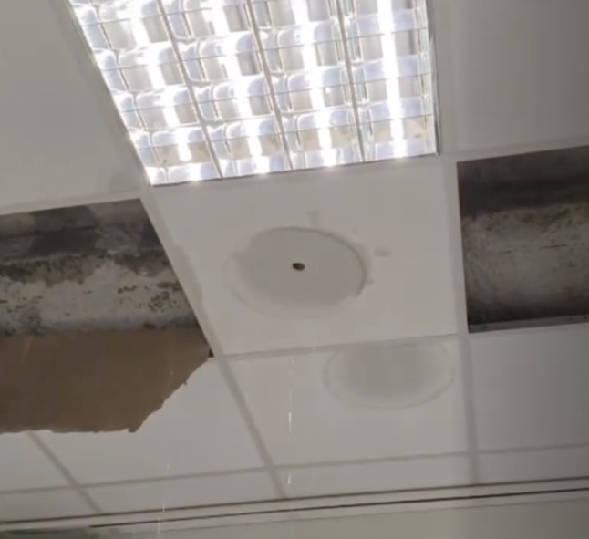 Ronciglione – “Solo infiltrazioni d’acqua, lavori già completati”: l’aula “crollata” è già agibile