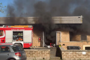 Nepi – Incendio alla palestra sulla Cassia, fermato un 28enne